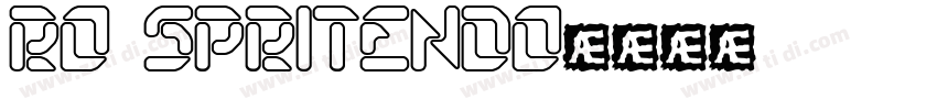 RO spritendo字体转换